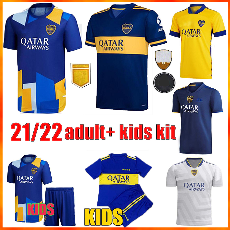 21/22 Boca Juniors Camiseta soccer jerseys adult kids kit shirt 2021 2022 Cristian Pavon TEVEZ CARLITOS MARADONA football jersey DE ROSSI Al, Black;yellow
21/22 Boca Juniors Camiseta soccer jerseys adult kids kit shirt 2021 2022 Cristian Pavon TEVEZ CARLITOS MARADONA football jersey DE ROSSI Al, Black;yellow