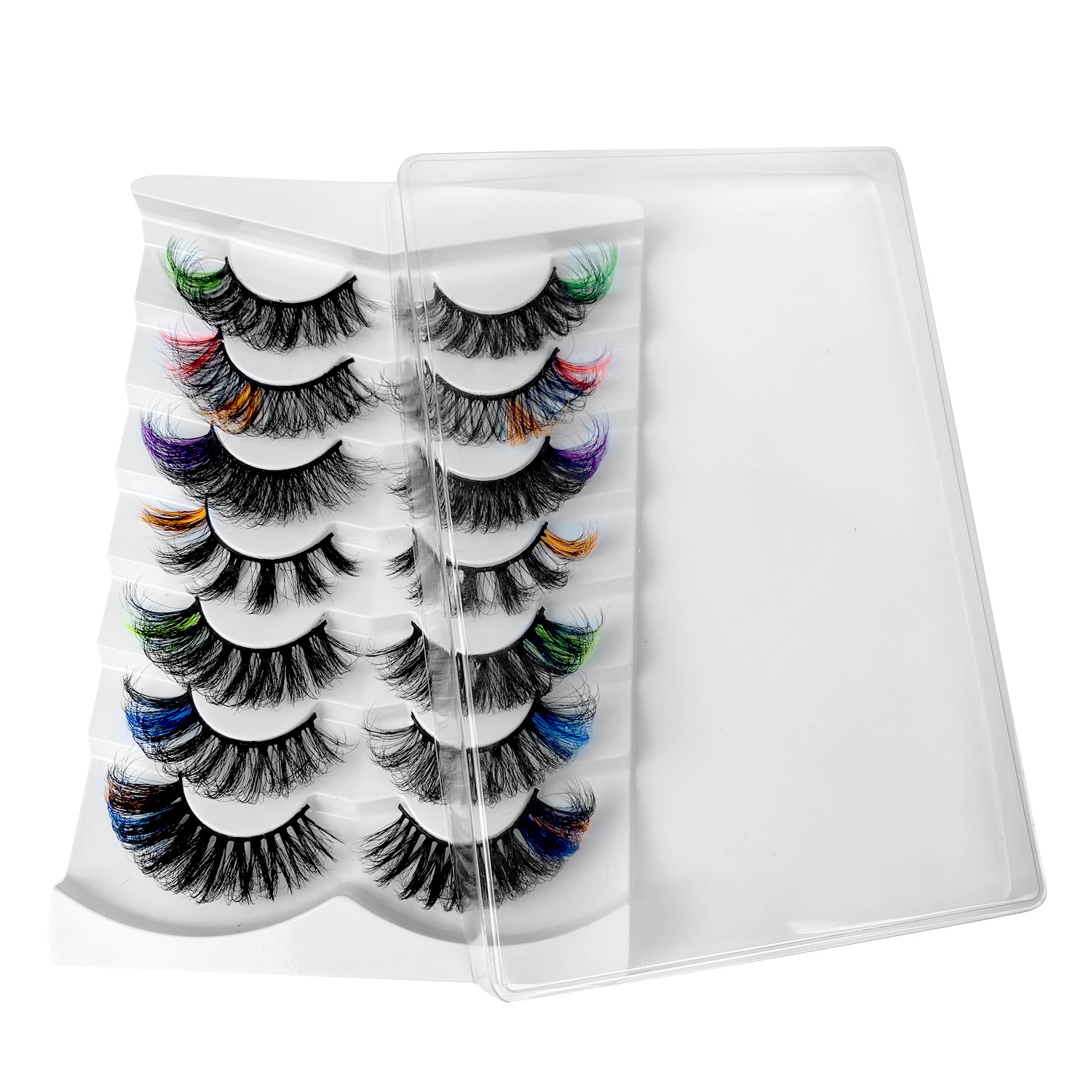 Wholesale 7 Pairs Per Pack Eyelashes Colorful Fluffy Eyelash Extension Natural Long Lashes Make Up Tools
Wholesale 7 Pairs Per Pack Eyelashes Colorful Fluffy Eyelash Extension Natural Long Lashes Make Up Tools