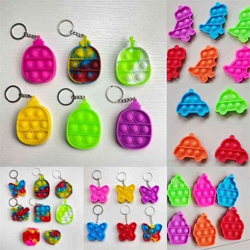 Push Poo Bubble Sensory toys Fidget simple toy kids Mini Keychain Pop Keychain Cartoon tie-dye Finger Chains wholesale H41UCII, Square
Push Poo Bubble Sensory toys Fidget simple toy kids Mini Keychain Pop Keychain Cartoon tie-dye Finger Chains wholesale H41UCII, Square