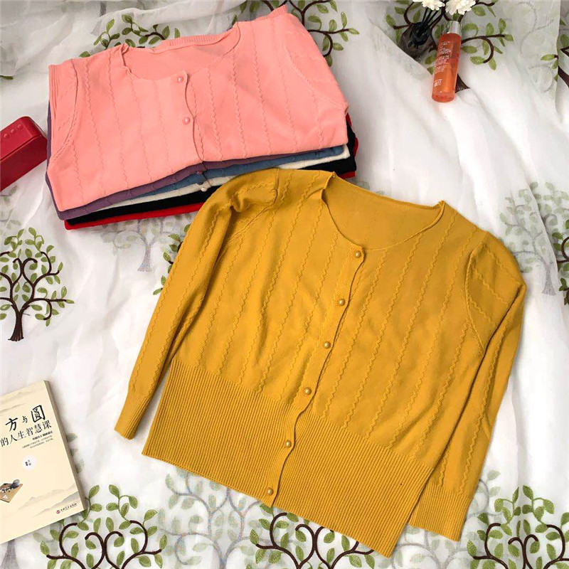 Fashion Autumn Knitted Cardigans Sweater Women Casual O-neck Single Breasted Solid 210520, Apricot
Fashion Autumn Knitted Cardigans Sweater Women Casual O-neck Single Breasted Solid 210520, Apricot