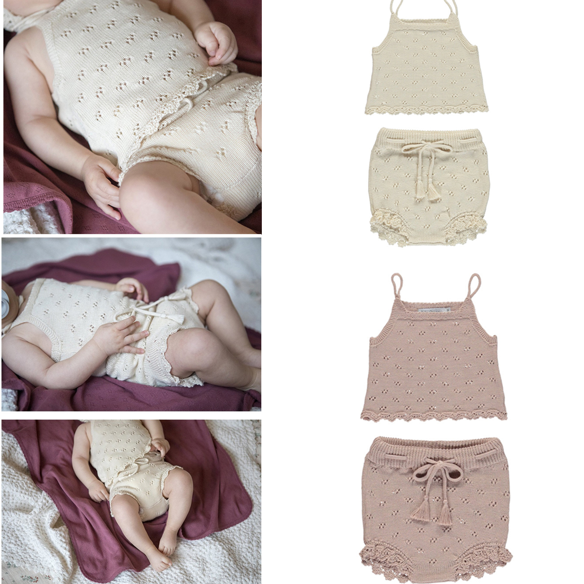Wholesale INS Toddler Kids Girls Tank Top Knitted Hollow Cotton Summer Straps Shorts Sleeveless Pure Tees Solid 7 Colors Children Tshirts, Blue
Wholesale INS Toddler Kids Girls Tank Top Knitted Hollow Cotton Summer Straps Shorts Sleeveless Pure Tees Solid 7 Colors Children Tshirts, Blue