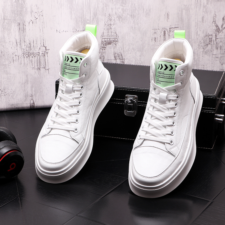 2022 New Luxury Brand Mens Boots Fashion High Top Sneakers Spring Autumn Casual High Shoes Men Leather Microfiber Shoe black white 
2022 New Luxury Brand Mens Boots Fashion High Top Sneakers Spring Autumn Casual High Shoes Men Leather Microfiber Shoe black white