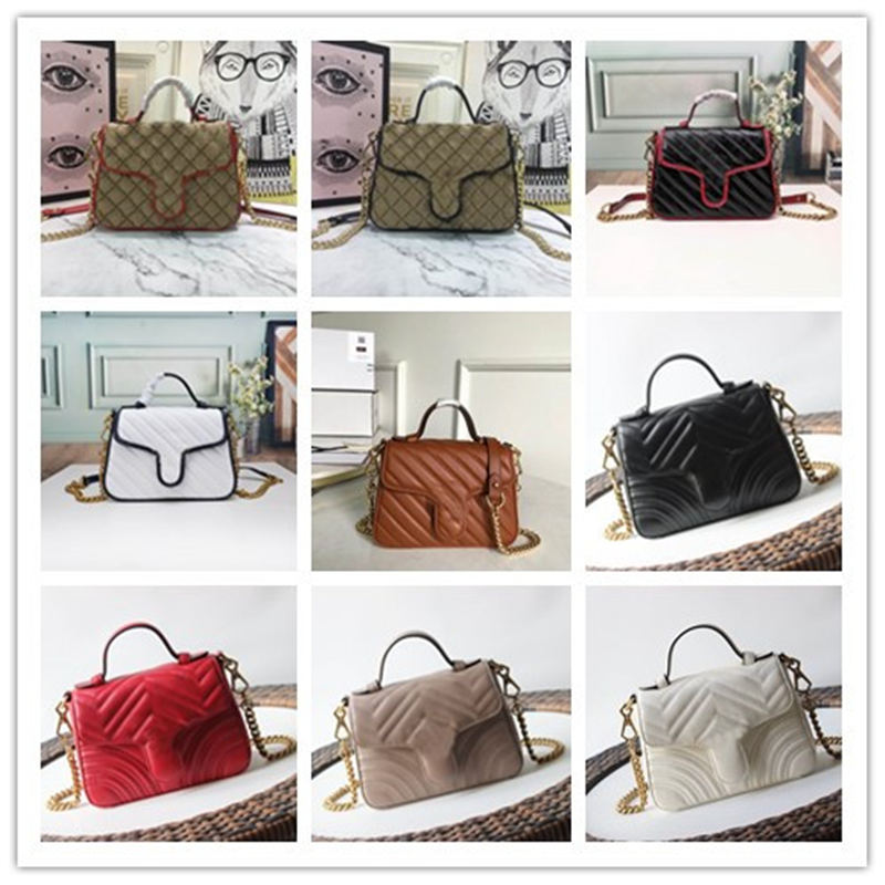 Designer Luxury Marmont mini top handle bag Beige Canvas Black chain Black Red Matelasse Quilted Leather Shoulder Bag Size: 21/15.5/8cm, Don't pay it
Designer Luxury Marmont mini top handle bag Beige Canvas Black chain Black Red Matelasse Quilted Leather Shoulder Bag Size: 21/15.5/8cm, Don't pay it