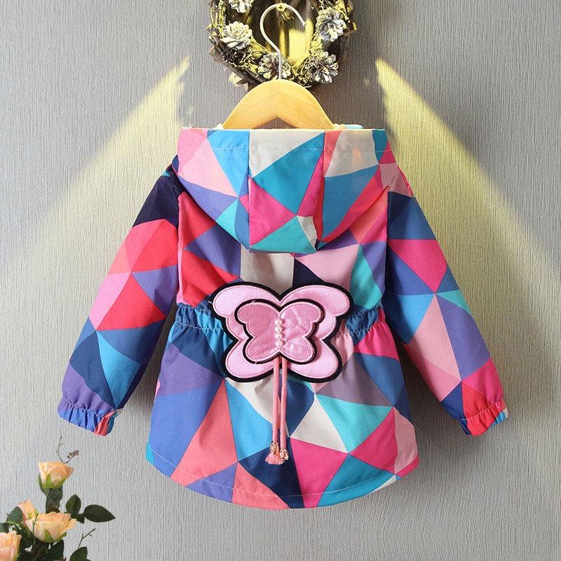 Jackets Baby Grils Fashion Hooded Spring Autumn Children's Print Coat Long Sleeve Kids Casual Outwear Girls Waterproof Clothing, Blue;gray
Jackets Baby Grils Fashion Hooded Spring Autumn Children's Print Coat Long Sleeve Kids Casual Outwear Girls Waterproof Clothing, Blue;gray