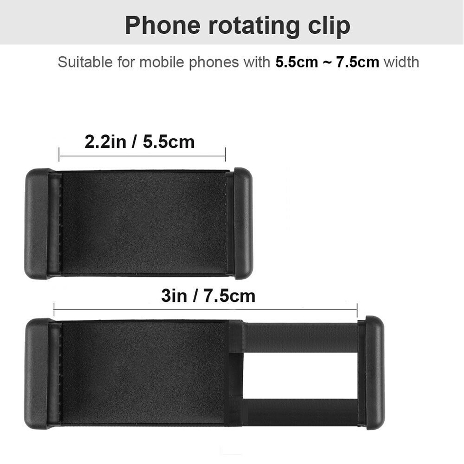 New 2022 Guitar Head Clip Mobile Phone Holder Live Broadcast Bracket Stand Tripod Clip Head Support Desktop Music Guitar Holder