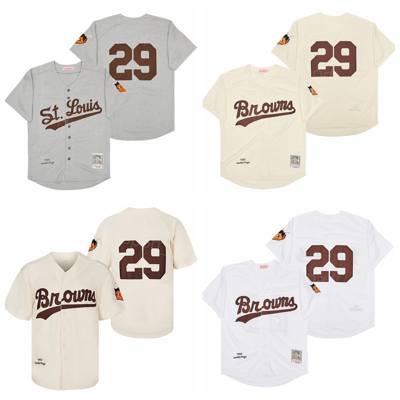Men 1953 Vintage Baseball 29 Satchel Paige Retro Jersey White CREAM GREY Team Color Embroidery And Sewing Cool Base Retire Cooperstown For Sport Fans High Quality, 1953 retro
Men 1953 Vintage Baseball 29 Satchel Paige Retro Jersey White CREAM GREY Team Color Embroidery And Sewing Cool Base Retire Cooperstown For Sport Fans High Quality, 1953 retro