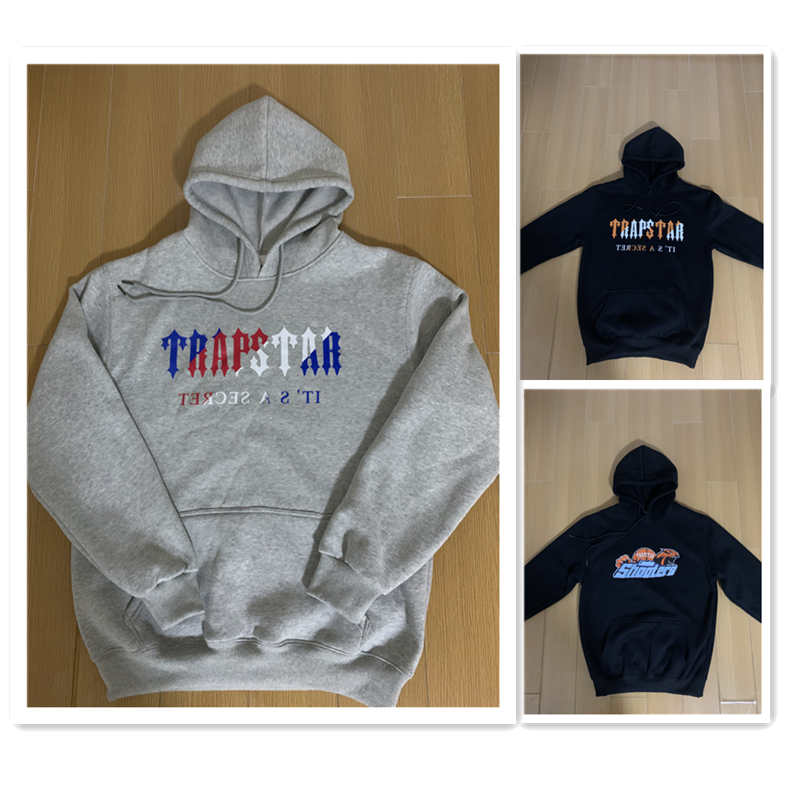Luxury Trapstar Hoodie for Men and Women Designer Hoodie Street Sportswear Sweatshirt High Quality Printed Letter Jacket Variety Available
Luxury Trapstar Hoodie for Men and Women Designer Hoodie Street Sportswear Sweatshirt High Quality Printed Letter Jacket Variety Available
