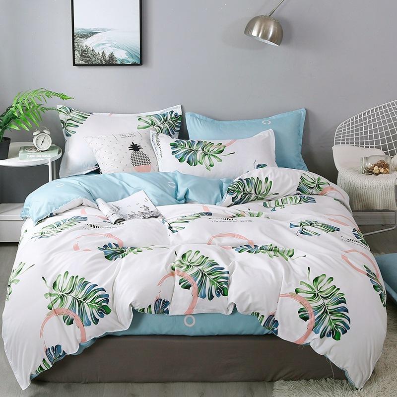 Bedding Sets Home Textile Set Plant Flowers Duvet Cover Geometric Brief Flat Sheet Pillowcase For Adult Kids
Bedding Sets Home Textile Set Plant Flowers Duvet Cover Geometric Brief Flat Sheet Pillowcase For Adult Kids