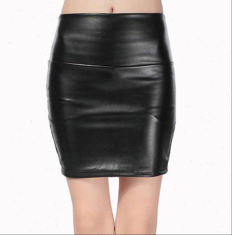 fashion faux pu Leather high Women Skirts waist party clothing short pencil woman saias femininas, Black
fashion faux pu Leather high Women Skirts waist party clothing short pencil woman saias femininas, Black