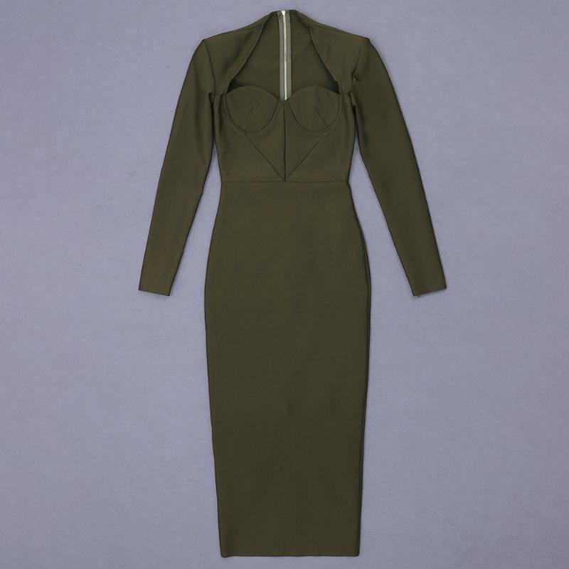 Arrivals Fashion Women Dress Strapless Long Sleeve Zippers Bodycon Party Dresses Casual
