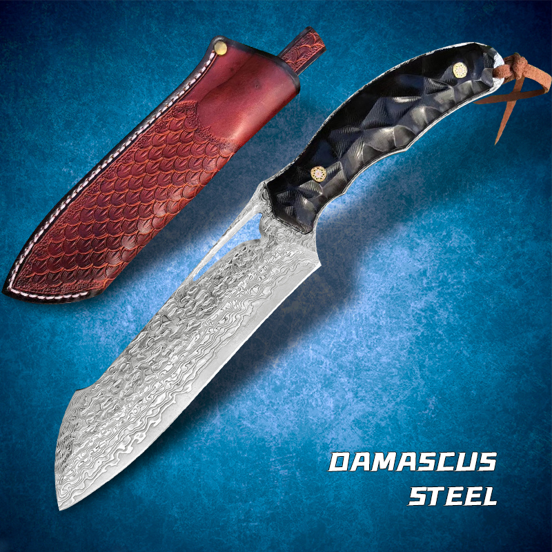 VG10 Damascus Steel Camping Hunting Straight Knife Outdoor Self-defense Tactics Fighting Equipment Survival Travel Fixed Blade Hiking EDC Re
VG10 Damascus Steel Camping Hunting Straight Knife Outdoor Self-defense Tactics Fighting Equipment Survival Travel Fixed Blade Hiking EDC Re