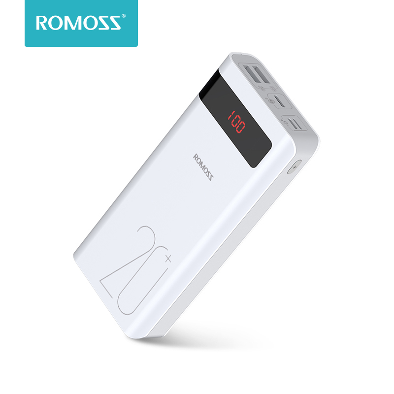 ROMOSS Sense6PS+ Power Bank 20000mAh USB Type C PD Fast Charging Powerbank Quick Charge 3.0 External Battery For Xiaomi iPhone
ROMOSS Sense6PS+ Power Bank 20000mAh USB Type C PD Fast Charging Powerbank Quick Charge 3.0 External Battery For Xiaomi iPhone