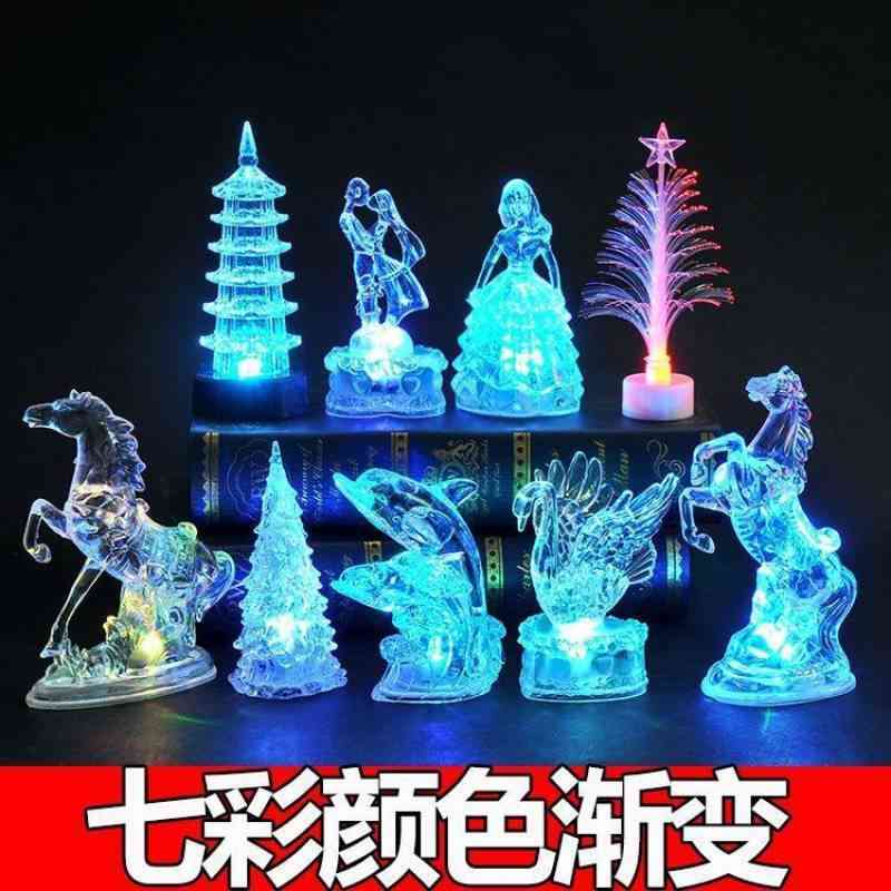 Colorful acrylic pagoda small decorative lamp exquisite lighthouse night market square ring luminous toy
Colorful acrylic pagoda small decorative lamp exquisite lighthouse night market square ring luminous toy