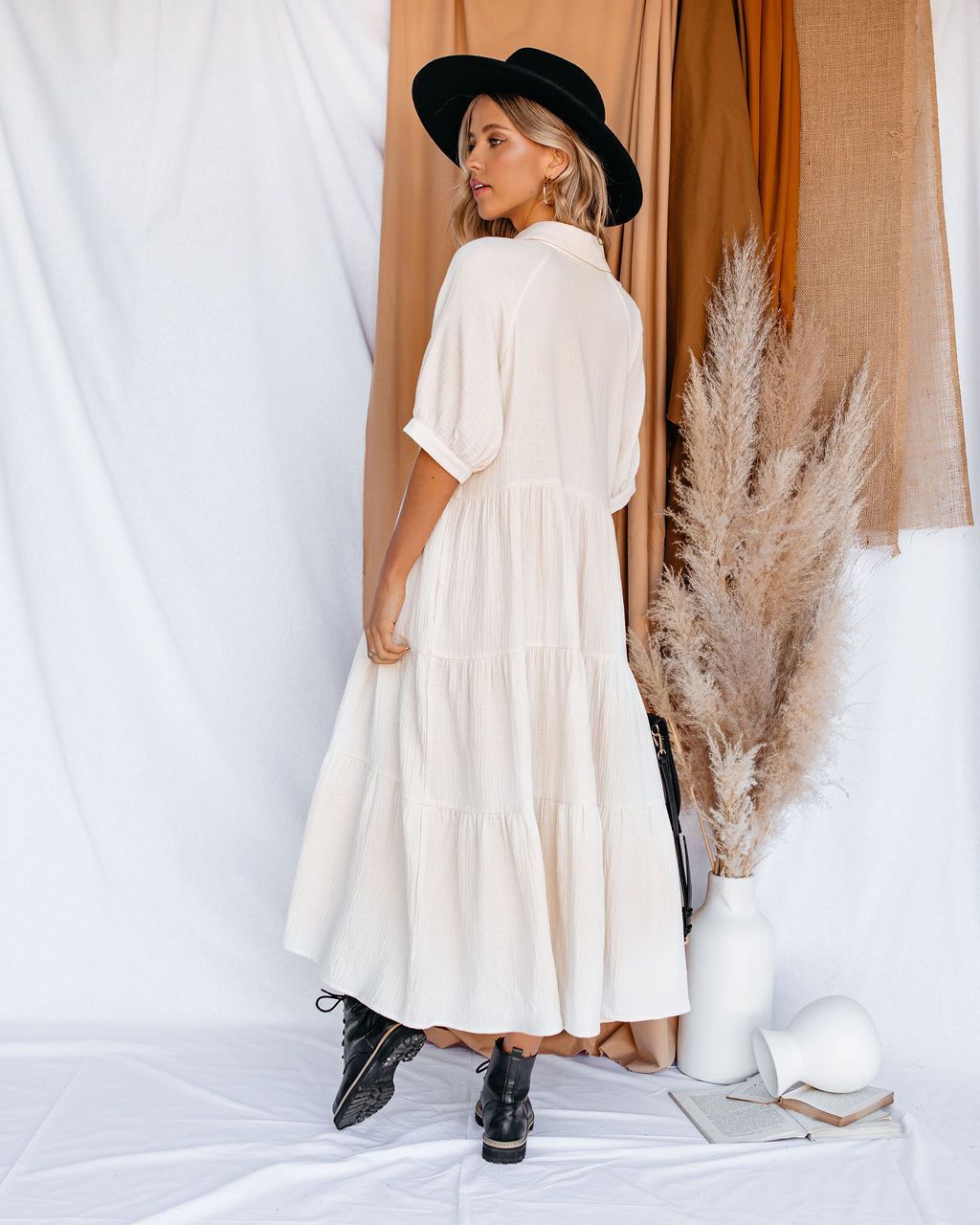 Women Dress Half Sleeve Single Breasted Bohemia Sexy Long Maxi es Fashion Plus Size Summer Beach es 210524