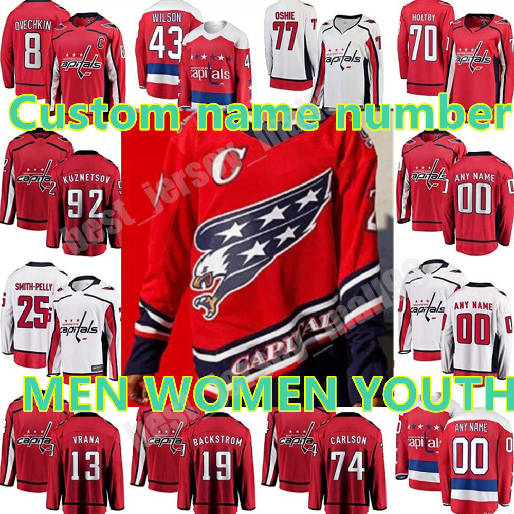 Custom Men Women Youth Washington Capitals Reverse Retro Jersey Alex Ovechkin Jersey Tom Wilson T.J. Oshie Braden Holtby Evgeny Kuznetsov Re, Black;red
Custom Men Women Youth Washington Capitals Reverse Retro Jersey Alex Ovechkin Jersey Tom Wilson T.J. Oshie Braden Holtby Evgeny Kuznetsov Re, Black;red