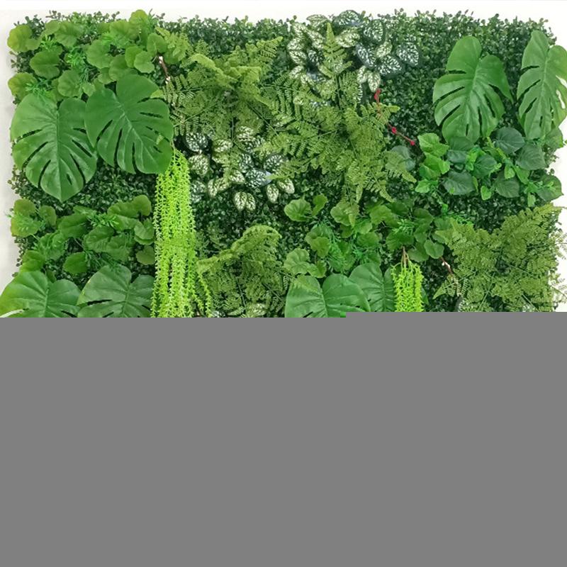 Decorative Flowers & Wreaths Artificial Plastic Plant Jungle Party Wedding Home Balcony Flower Wall Backdrop Decor Panel Custom Fake Lawn Gr
Decorative Flowers & Wreaths Artificial Plastic Plant Jungle Party Wedding Home Balcony Flower Wall Backdrop Decor Panel Custom Fake Lawn Gr