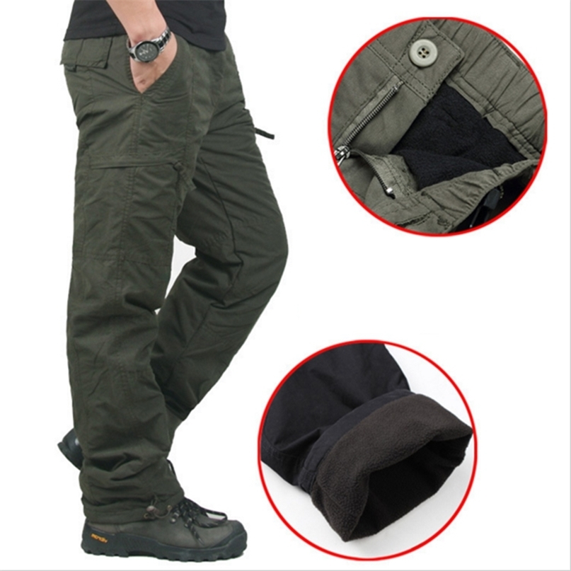 High Quality Winter Warm Men Thick Pants Double Layer Military Army Camouflage Tactical Cotton Trousers For Men Brand Clothing 211110, Army green
High Quality Winter Warm Men Thick Pants Double Layer Military Army Camouflage Tactical Cotton Trousers For Men Brand Clothing 211110, Army green