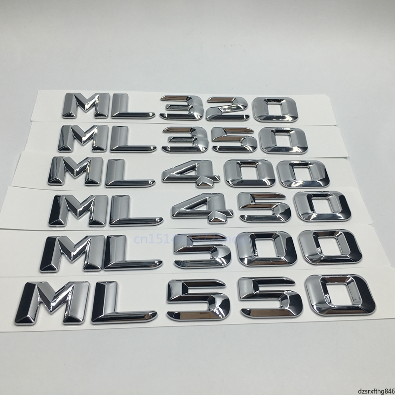 Car Styling For Mercedes ML320 ML350 ML400 ML450 ML500 ML550 Discharge Capacity Refitting Emblem Sticker For Benz ML Class
Car Styling For Mercedes ML320 ML350 ML400 ML450 ML500 ML550 Discharge Capacity Refitting Emblem Sticker For Benz ML Class