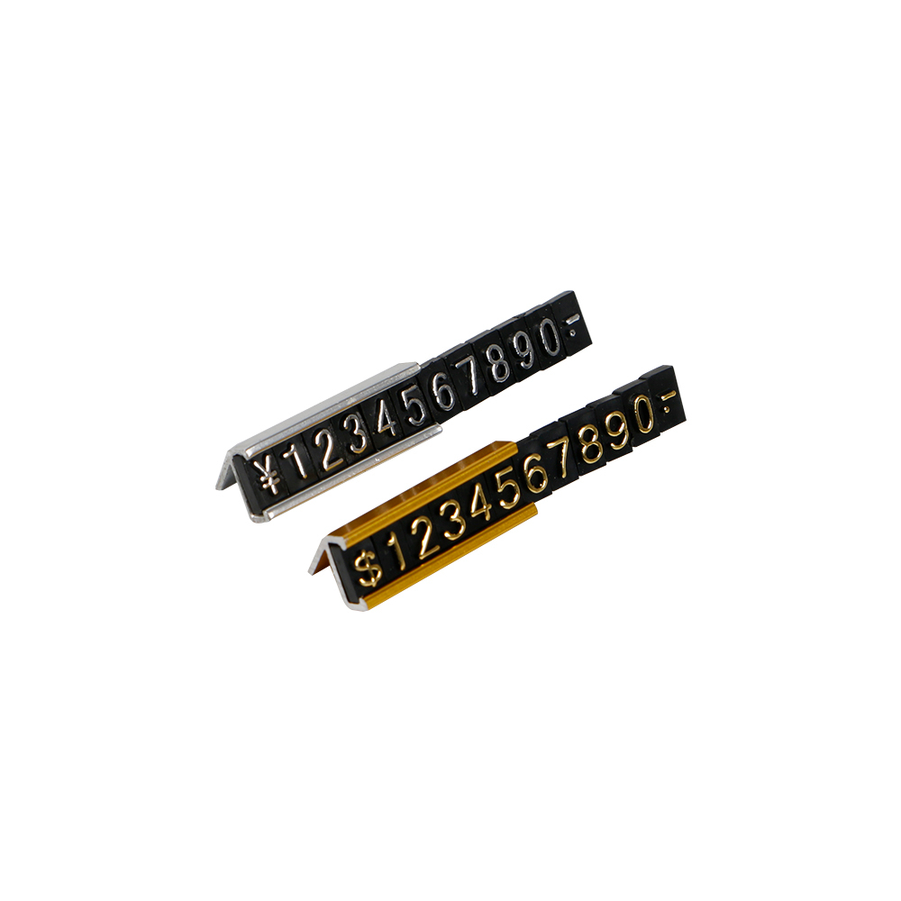 Mini Metal Base Frame Indicator Letter Price Cube Kit Combined Adjustable Gas Station Led Pricing