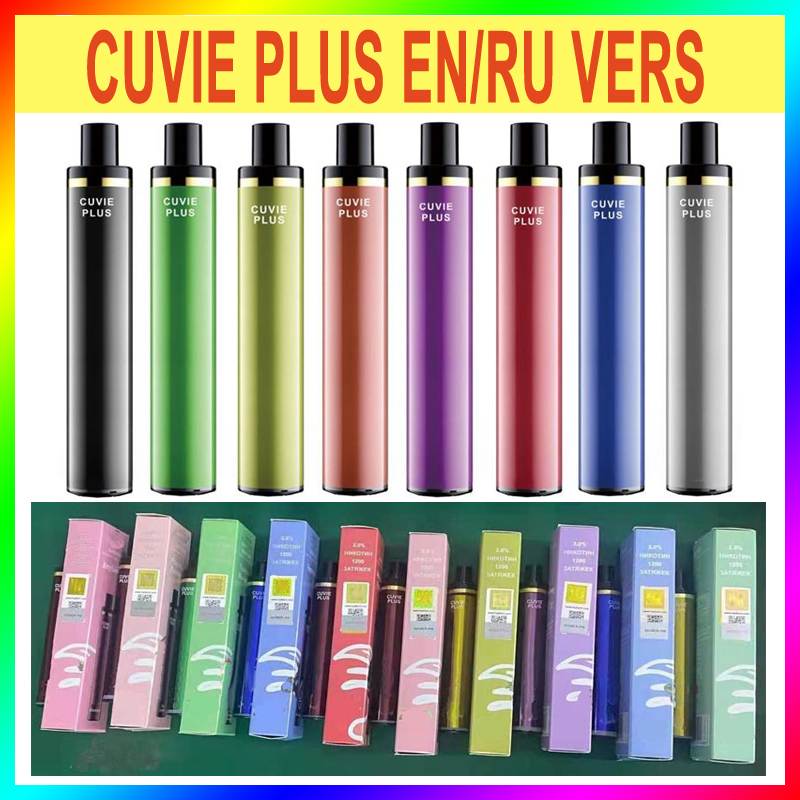 Factory Outlet H D Cuvie Plus Pods Disposable E cigarette English and Russian Version 950mAh Battery 1200 Puffs 5.0ml Prefilled Cartridge
Factory Outlet H D Cuvie Plus Pods Disposable E cigarette English and Russian Version 950mAh Battery 1200 Puffs 5.0ml Prefilled Cartridge