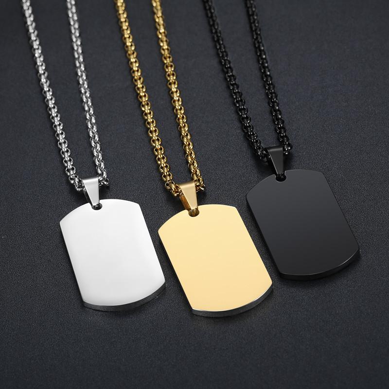 Pendant Necklaces Simple Stainless Steel Necklace Men And Women Fashion Name Jewelry Gift
Pendant Necklaces Simple Stainless Steel Necklace Men And Women Fashion Name Jewelry Gift