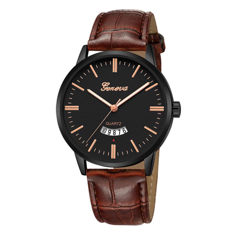 Wristwatches Fashion Style Leather Man Band Watch Hodinky Men Quartz Casual Wrist Simple Modern Business Clock Gift Saats Relogio, Black
Wristwatches Fashion Style Leather Man Band Watch Hodinky Men Quartz Casual Wrist Simple Modern Business Clock Gift Saats Relogio, Black
