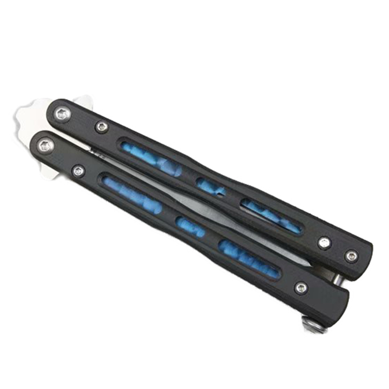 BALIPLUS Butterfly knives BM32 Titanium+G10 Handle 9Cr18mov Blade Trainer Folding Survival EDC Free-swinging
BALIPLUS Butterfly knives BM32 Titanium+G10 Handle 9Cr18mov Blade Trainer Folding Survival EDC Free-swinging