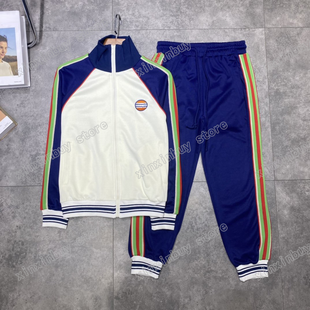 21ss mens women designers tracksuits Splicing Webbing jacquard letter Windbreaker fashion tracksuit men designer breathable zipper black white blue xinxin, Multi suit
21ss mens women designers tracksuits Splicing Webbing jacquard letter Windbreaker fashion tracksuit men designer breathable zipper black white blue xinxin, Multi suit