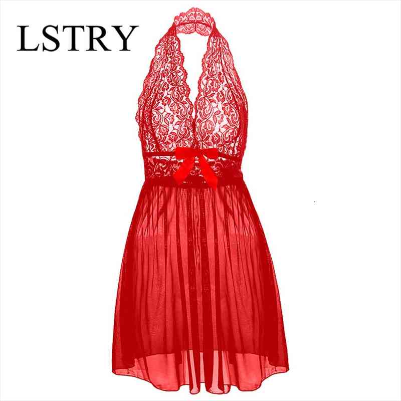 Sexy Women Lingerie Lady Underwear Lace Night Dress Red Babydoll Sleepwear With G-string Sleeping Wear Lack Tight Bow, Black;red
Sexy Women Lingerie Lady Underwear Lace Night Dress Red Babydoll Sleepwear With G-string Sleeping Wear Lack Tight Bow, Black;red