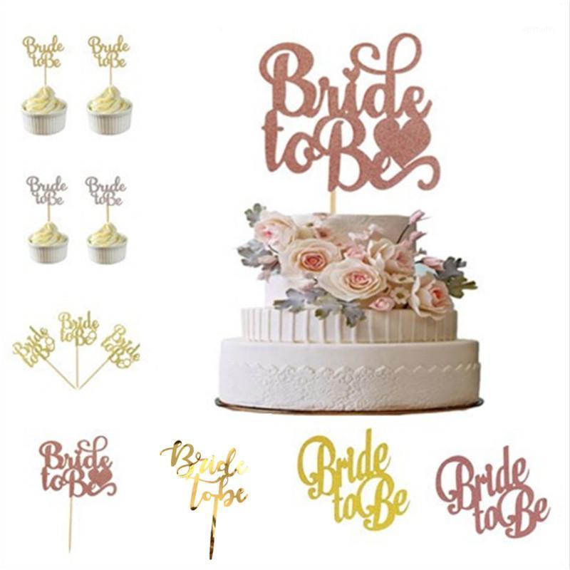 Party Decoration Gold Glitter Bride To Be Cake Toppers Bridal Shower Wedding Tools Bachelorette Favor-S
Party Decoration Gold Glitter Bride To Be Cake Toppers Bridal Shower Wedding Tools Bachelorette Favor-S
