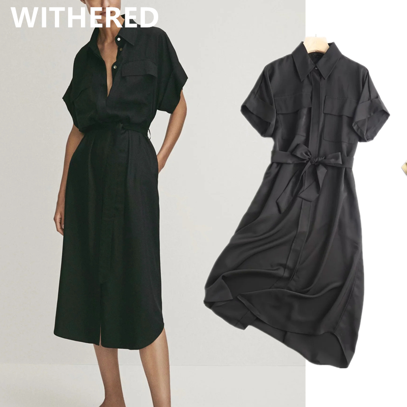 Withered 2021 vestidos de fiesta de noche england style office lady black simple fashion summer dress women vestidos party dress
Withered 2021 vestidos de fiesta de noche england style office lady black simple fashion summer dress women vestidos party dress