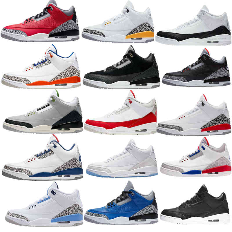 2020 Jumpman 3 Mens 3s basketball shoes retro j3 Black White Cement Tan Mocha Qi 54 Oreo Red Blue UNC Tinker trainers Sports SneakersRCK9, No.10
2020 Jumpman 3 Mens 3s basketball shoes retro j3 Black White Cement Tan Mocha Qi 54 Oreo Red Blue UNC Tinker trainers Sports SneakersRCK9, No.10