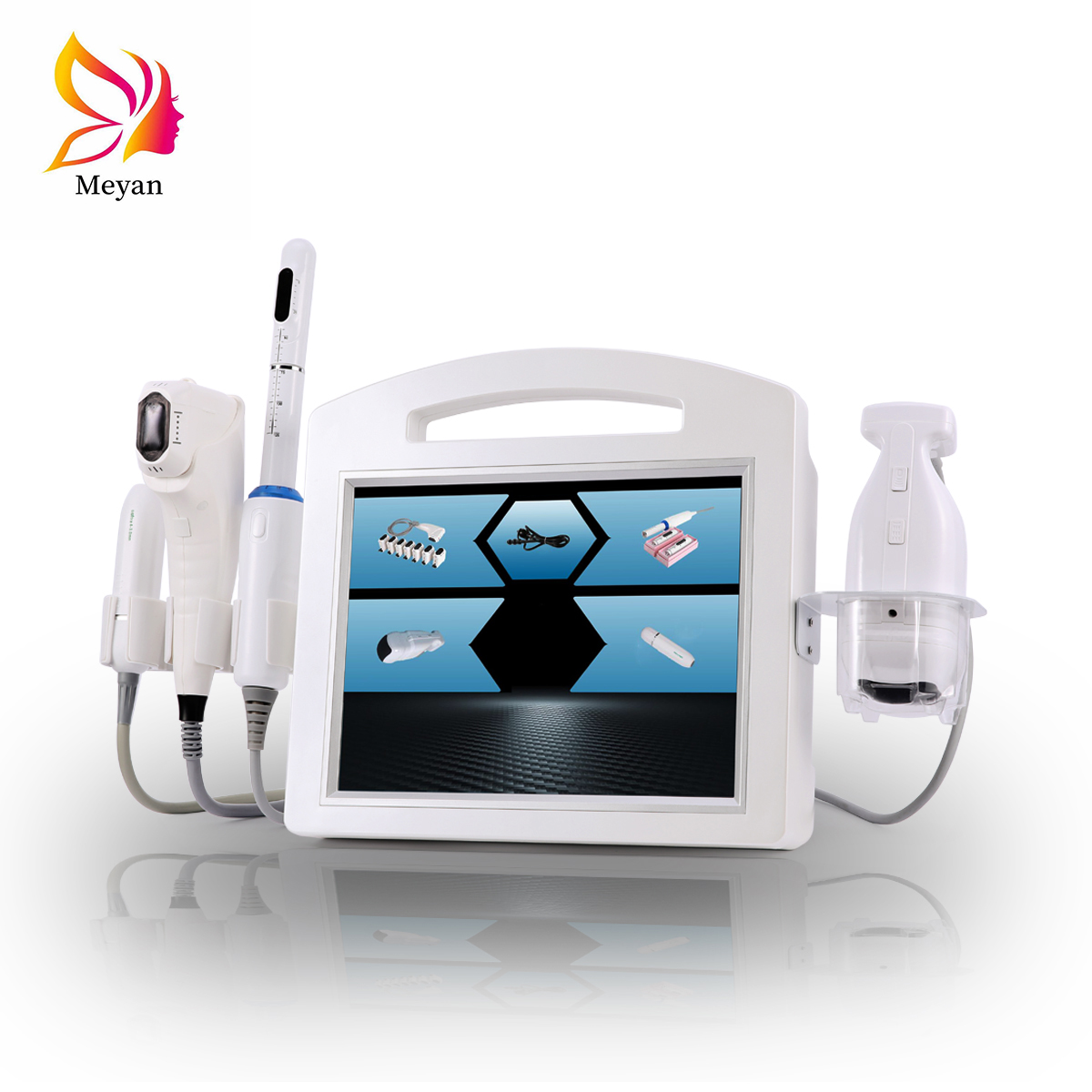 5IN1 Hifu Vmax Radar Carving Privacy Detection Vaginal Tightening 3D 4D Ultra Therapy Skin Tighten Hi-fu Machine DHL Fast Ship