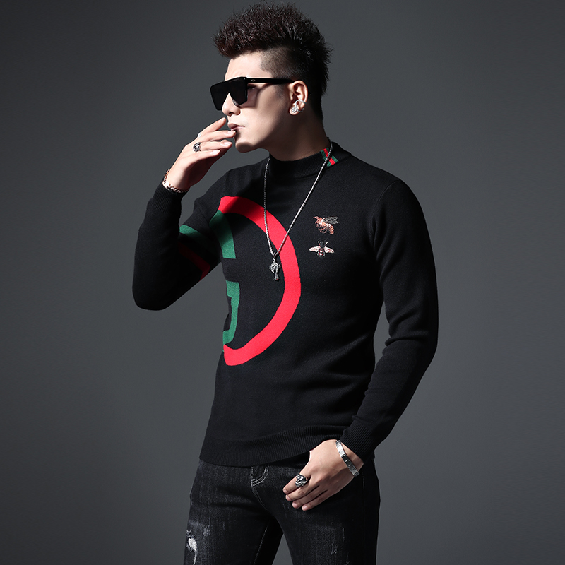 2021 autumn and winter new product cashmere sweater men's high neck thickened youth jacquard knitted base sweater to keep warm, White;black
2021 autumn and winter new product cashmere sweater men's high neck thickened youth jacquard knitted base sweater to keep warm, White;black