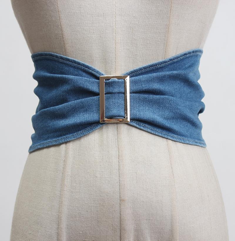 Belts Women Sexy Corset Denim Jeans Fabric Zipper Wide Summer 2021 Fashion Blue Black Betls Waistband
Belts Women Sexy Corset Denim Jeans Fabric Zipper Wide Summer 2021 Fashion Blue Black Betls Waistband