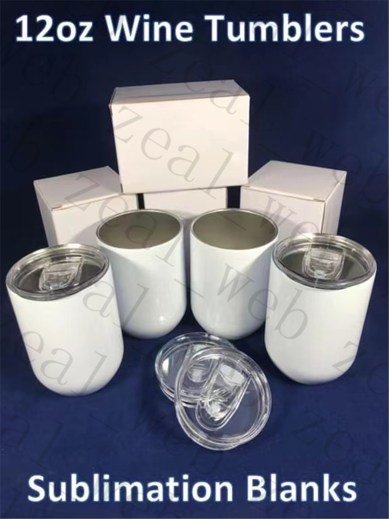 12oz sublimation straight wine tumbler white blank glasses with leakproof lid and pp straw in stock, White sub
12oz sublimation straight wine tumbler white blank glasses with leakproof lid and pp straw in stock, White sub