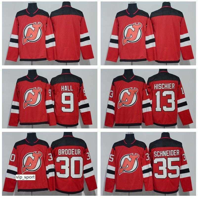 Men Ice Hockey New Jersey Devils 9 Taylor Hall 13 Nico Hischier Jersey 30 Martin Brodeur 35 Cory Schneider Red All Stitched Man
Men Ice Hockey New Jersey Devils 9 Taylor Hall 13 Nico Hischier Jersey 30 Martin Brodeur 35 Cory Schneider Red All Stitched Man