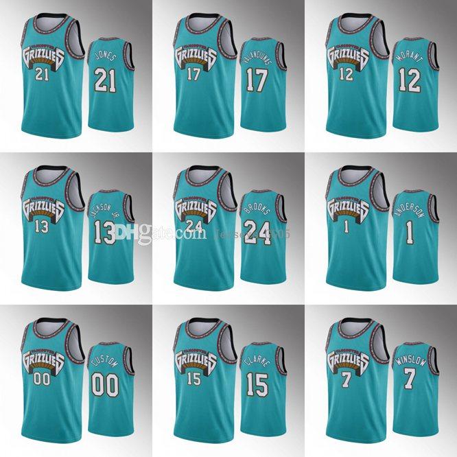 Memphis Grizzlies Men Ja Morant Jaren Jackson Jr Brandon Clarke Jonas Valanciunas NBA kid Classic Teal Custom Anniversary Jersey, Black;red
Memphis Grizzlies Men Ja Morant Jaren Jackson Jr Brandon Clarke Jonas Valanciunas NBA kid Classic Teal Custom Anniversary Jersey, Black;red