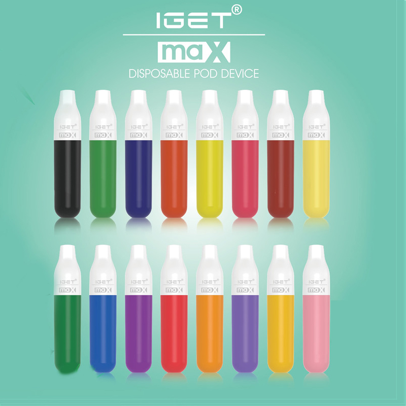 100% Original IGET MAX Disposable Pod E-cigarette Device Kit 2300 Puffs 8ml Prefilled Pods Cartridges 1100mAh Battery Stick Vape Pen Authentic VS FLOAT XXL Plus
100% Original IGET MAX Disposable Pod E-cigarette Device Kit 2300 Puffs 8ml Prefilled Pods Cartridges 1100mAh Battery Stick Vape Pen Authentic VS FLOAT XXL Plus