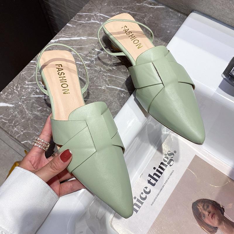 Sandals Summer Fashion Sexy Mid-Heel Pointed Toe Solid Color Set Foot Simple Ladies Sandals., Beige
Sandals Summer Fashion Sexy Mid-Heel Pointed Toe Solid Color Set Foot Simple Ladies Sandals., Beige
