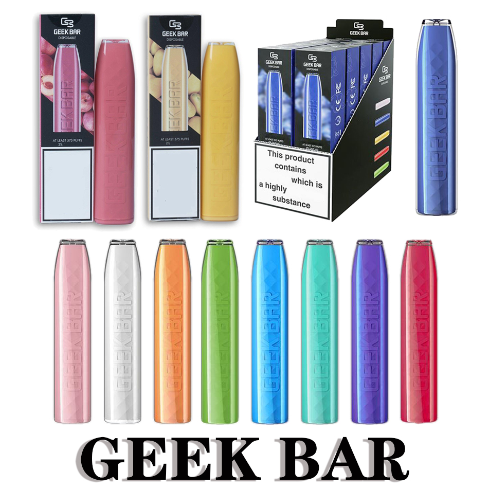 Geek Bar Disposable vape E cigarettes Pen Device Pod Kit 350mAh Battery 2.4ml Pre-filled Cartridge 575 Puffs Air Bang xxl Vaporizer Instock
Geek Bar Disposable vape E cigarettes Pen Device Pod Kit 350mAh Battery 2.4ml Pre-filled Cartridge 575 Puffs Air Bang xxl Vaporizer Instock