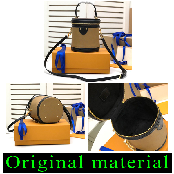 luxurys CANNES 43986 Beauty Case Reverse Coated Canvas Cylinder Mini Bag Removable Strap Drum Shoulder Bag
luxurys CANNES 43986 Beauty Case Reverse Coated Canvas Cylinder Mini Bag Removable Strap Drum Shoulder Bag