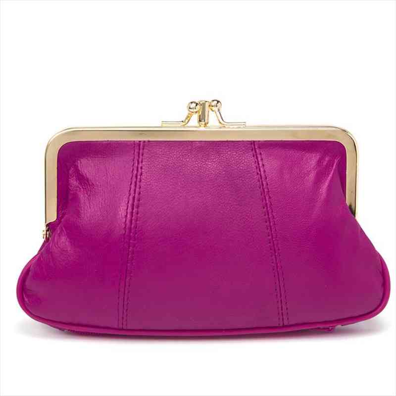 women coin purse genuine leather small size wallet soft sheepskin change metal frame card holders original bag, Red;black
women coin purse genuine leather small size wallet soft sheepskin change metal frame card holders original bag, Red;black