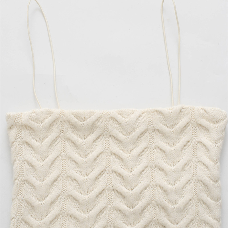 Sweet Women Low-cut Solid Color Camis Summer Fashion Ladies Sexy Cute Female Eight-legged Short Top 210515