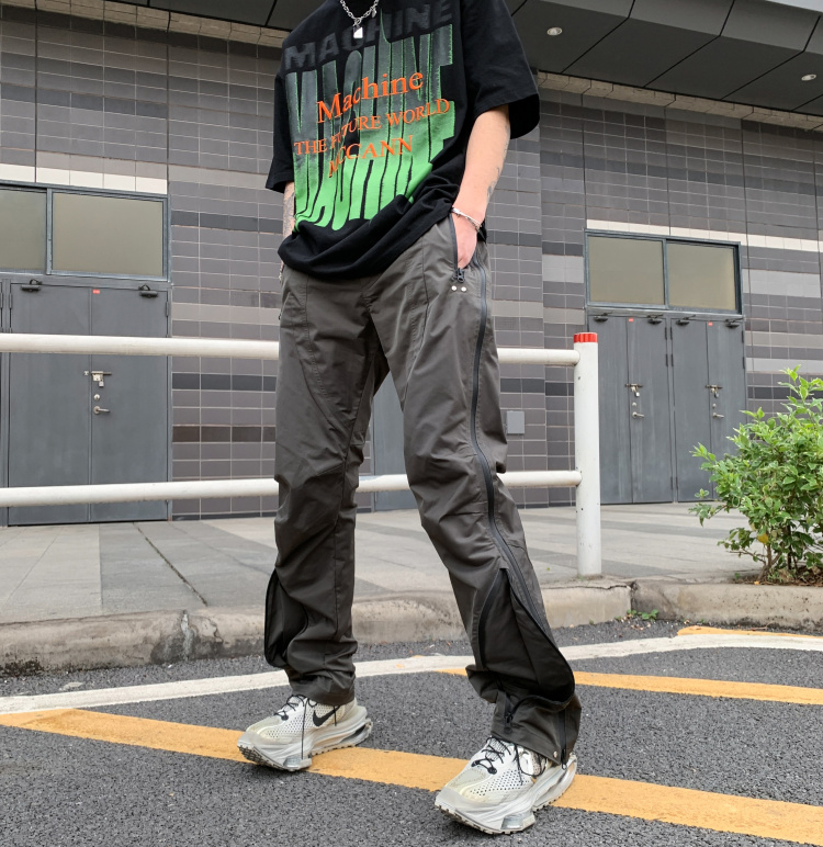 Men's Hip Hop Zip Black Pants Fashion Streight Leg High Street Regular Fit Top Quality Casual Pant Trousers, Gray
Men's Hip Hop Zip Black Pants Fashion Streight Leg High Street Regular Fit Top Quality Casual Pant Trousers, Gray