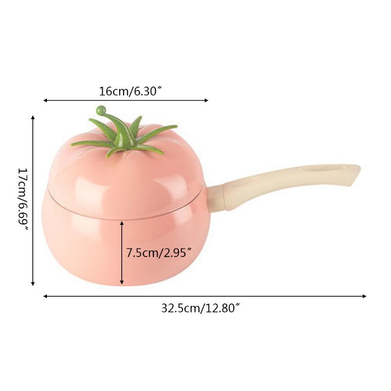 Fruit Tomato Cook pot Steelpan Induction Fornuis Anti-baking