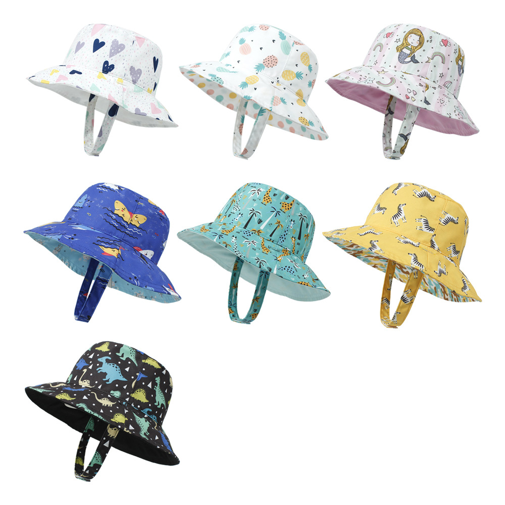Baby Kids Summer Sun Protection Hat Helmet Boy Girl Bucket Fish Animal Printed Beach Sunhats Children Reversible Topee Lovely Wide Brim Ins, Heart shape
Baby Kids Summer Sun Protection Hat Helmet Boy Girl Bucket Fish Animal Printed Beach Sunhats Children Reversible Topee Lovely Wide Brim Ins, Heart shape