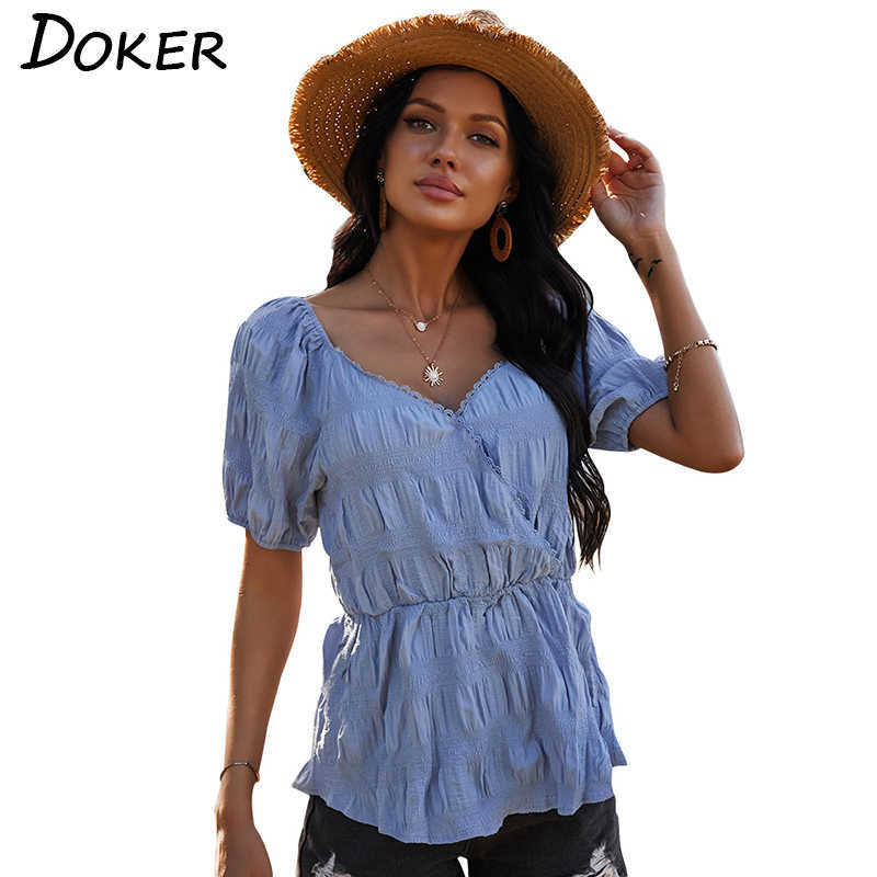 Pure Color Puff Sleeve V Neck T Shirt Women Casual Temperament All-match Tops Female Summer Slim Ladies Blouse 210604, Yellow
Pure Color Puff Sleeve V Neck T Shirt Women Casual Temperament All-match Tops Female Summer Slim Ladies Blouse 210604, Yellow