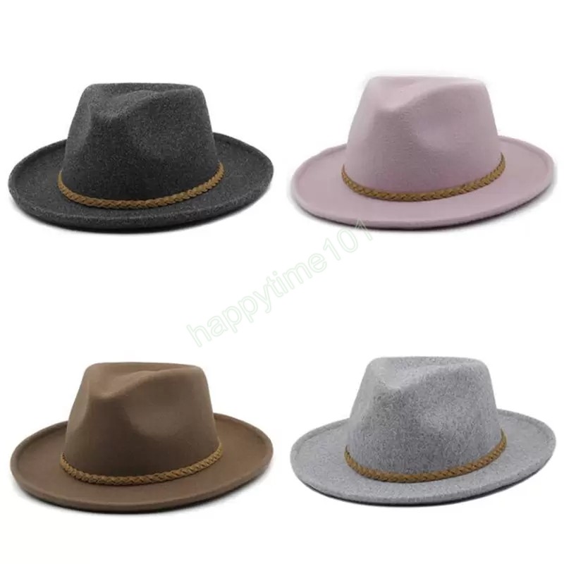 Felt Fedora Hats Men's Women's Hat For Women Men 2021 Fedoras Woman Man Jazz Top Cap Female Male Caps Autumn Winter Fashion Accessories
Felt Fedora Hats Men's Women's Hat For Women Men 2021 Fedoras Woman Man Jazz Top Cap Female Male Caps Autumn Winter Fashion Accessories