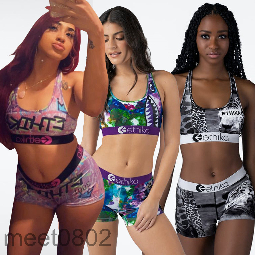 Womens Ethika Swimwear Designer 2021 Two Piece Set Swimsuits Pattern Printed Bikini Three Color Optional Swimming Suits 1213, Black
Womens Ethika Swimwear Designer 2021 Two Piece Set Swimsuits Pattern Printed Bikini Three Color Optional Swimming Suits 1213, Black